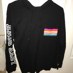 PINK Hooded long sleeve